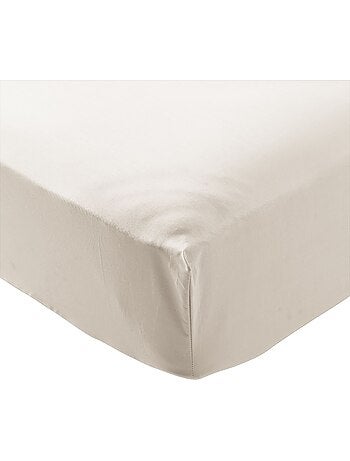Drap housse coton percale bonnet 40 cm
