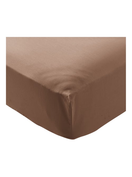 Drap housse coton percale bonnet 40 cm - Kiabi