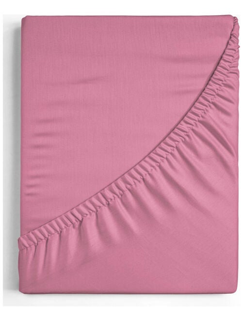 Drap Housse Coton Rose - Kiabi