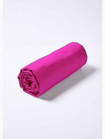 Drap-housse coton uni - Afibel