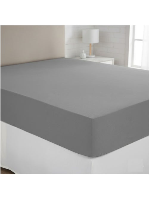 Drap housse coton uni 160 x 200 cm couleur moderne cumin - Kiabi Drap housse coton uni 160 x 200 cm couleur moderne cumin - Kiabi