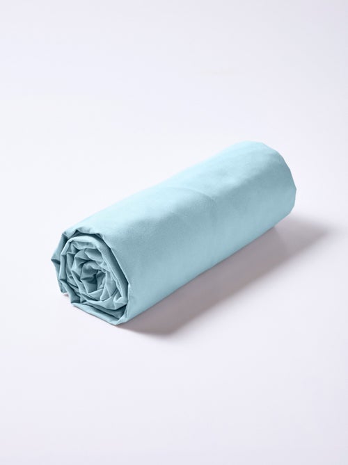 Drap-housse coton uni - Kiabi