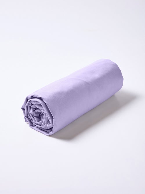 Drap-housse coton uni - Kiabi