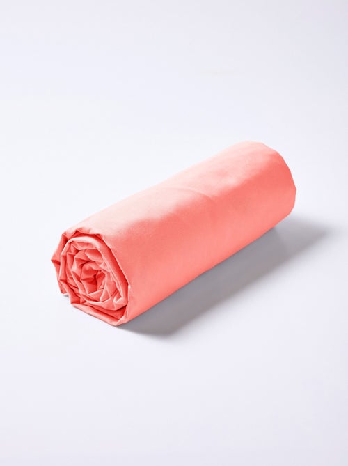 Drap-housse coton uni - Kiabi