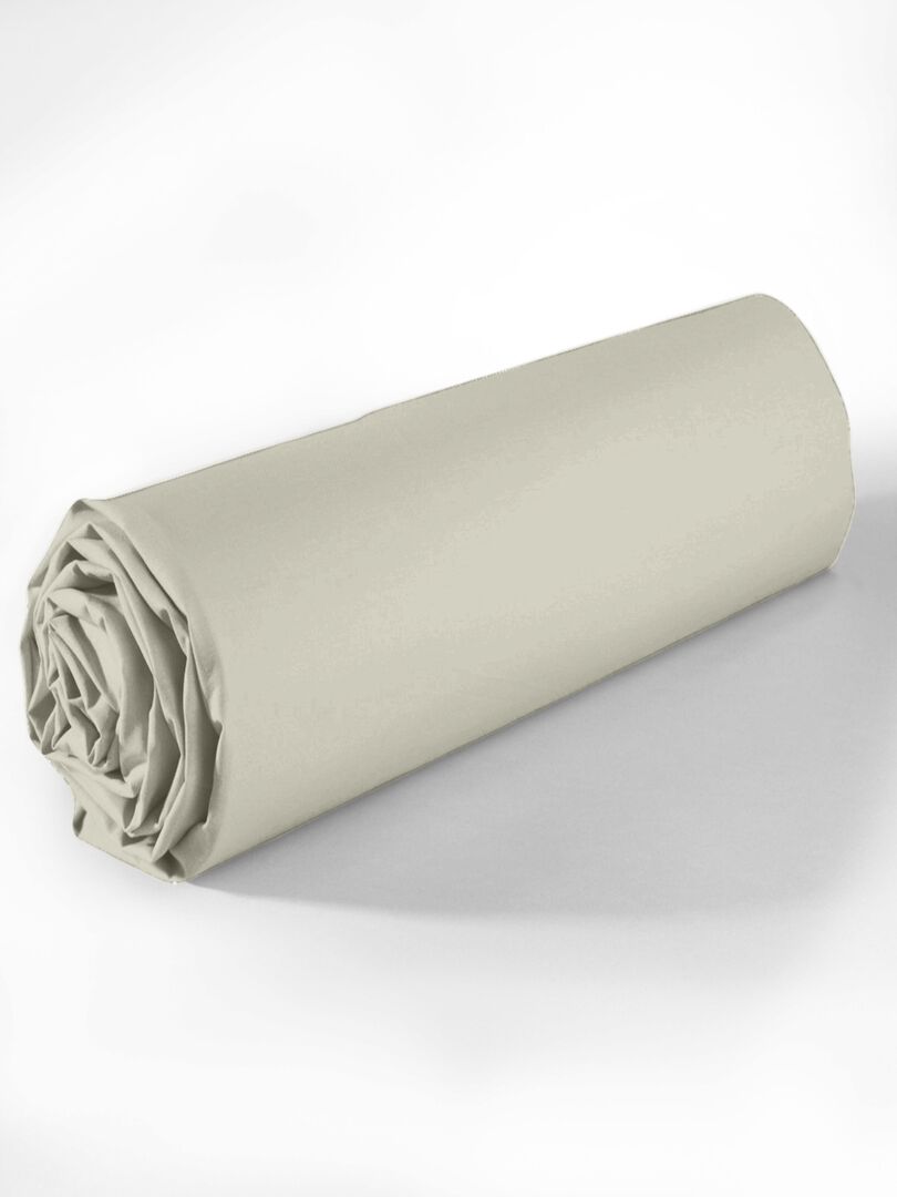 Drap housse coton uni Passion Bleu clair - Kiabi