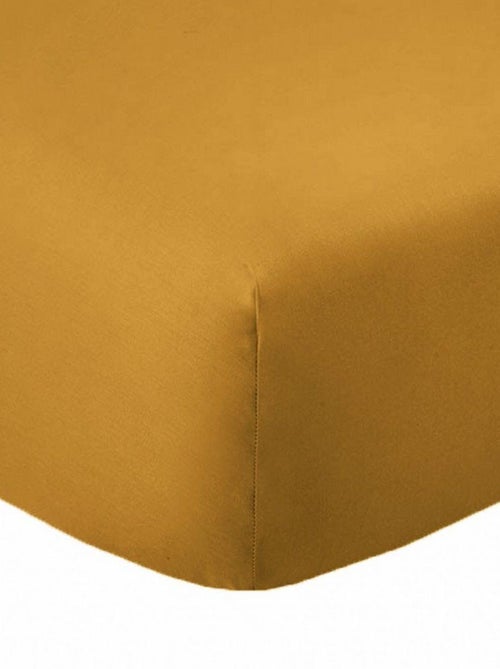 Drap housse coton uni - Kiabi