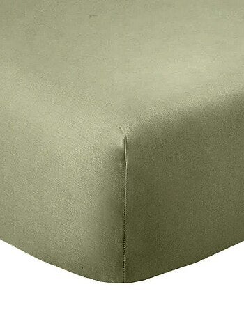Drap housse coton uni