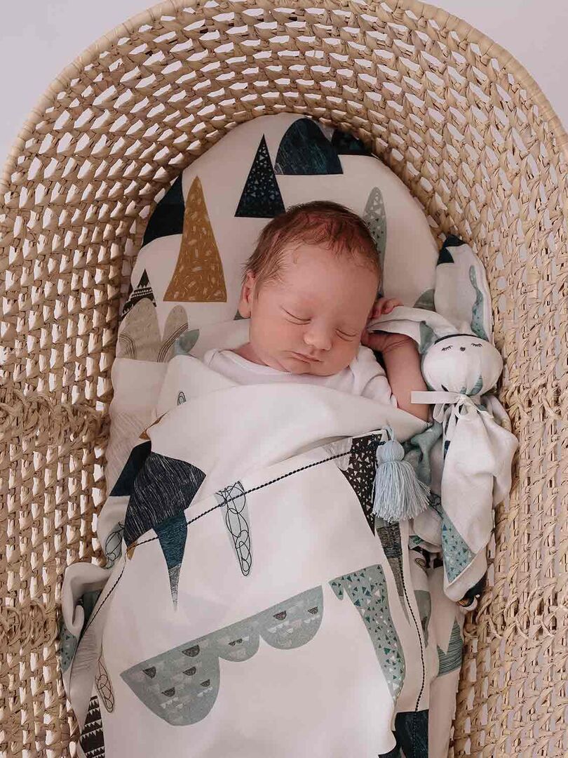 Drap housse bébé en coton, SAVANA - Multicolore - Kiabi - 32.22€
