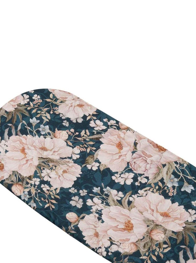 Drap housse couffin ovale en bambou, Élodie Bleu - Kiabi