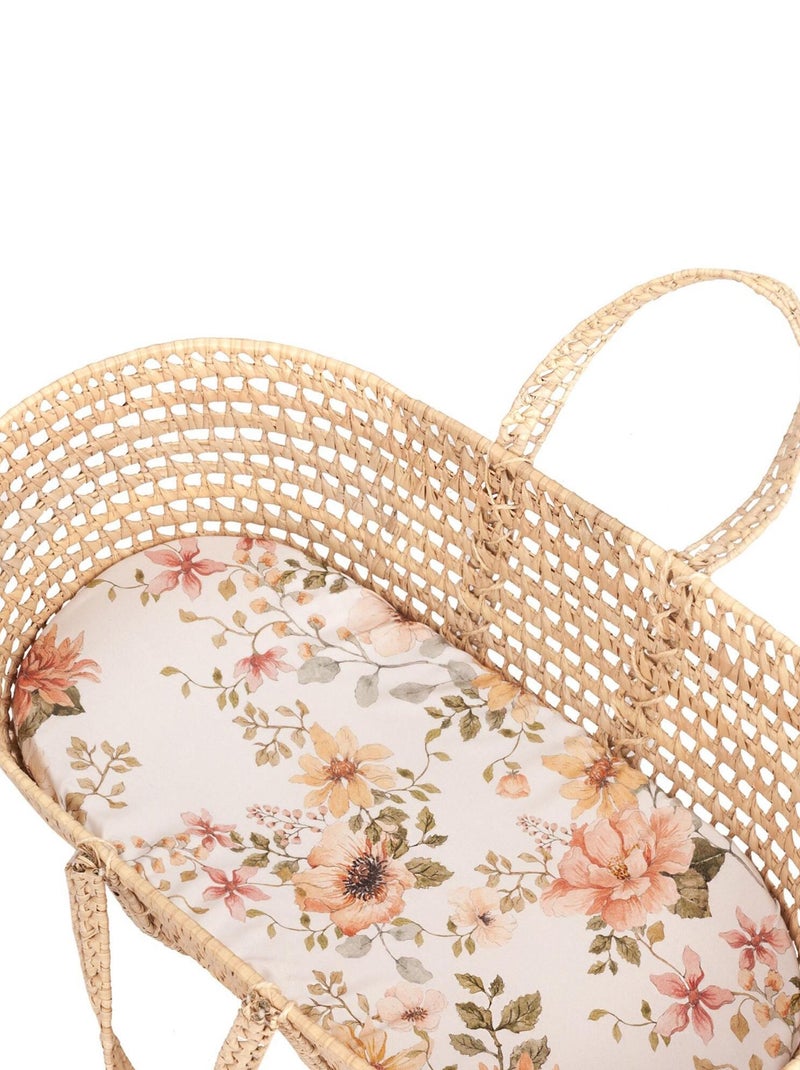 Drap housse couffin ovale en bambou, VINTAGE Multicolore - Kiabi