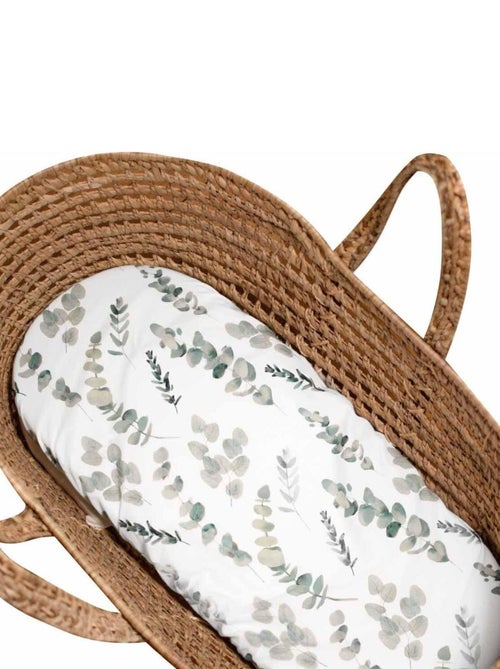 Drap housse couffin ovale, Eucalyptus SEVIRA KIDS - Kiabi