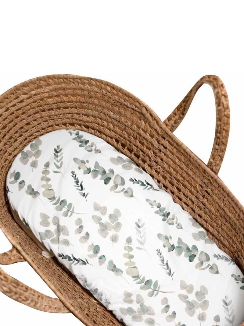 Drap housse couffin ovale, Eucalyptus SEVIRA KIDS Multicolore - Kiabi