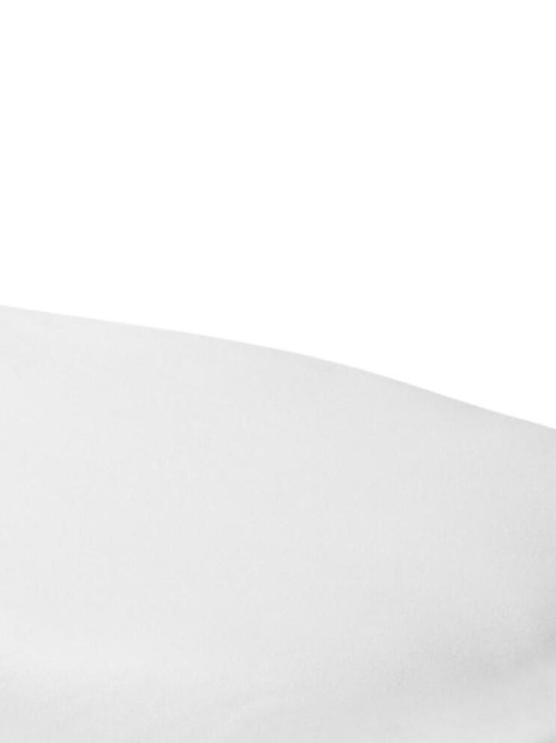 Drap housse de berceau en coton bio Blanc (50 x 83 cm) Blanc - Kiabi