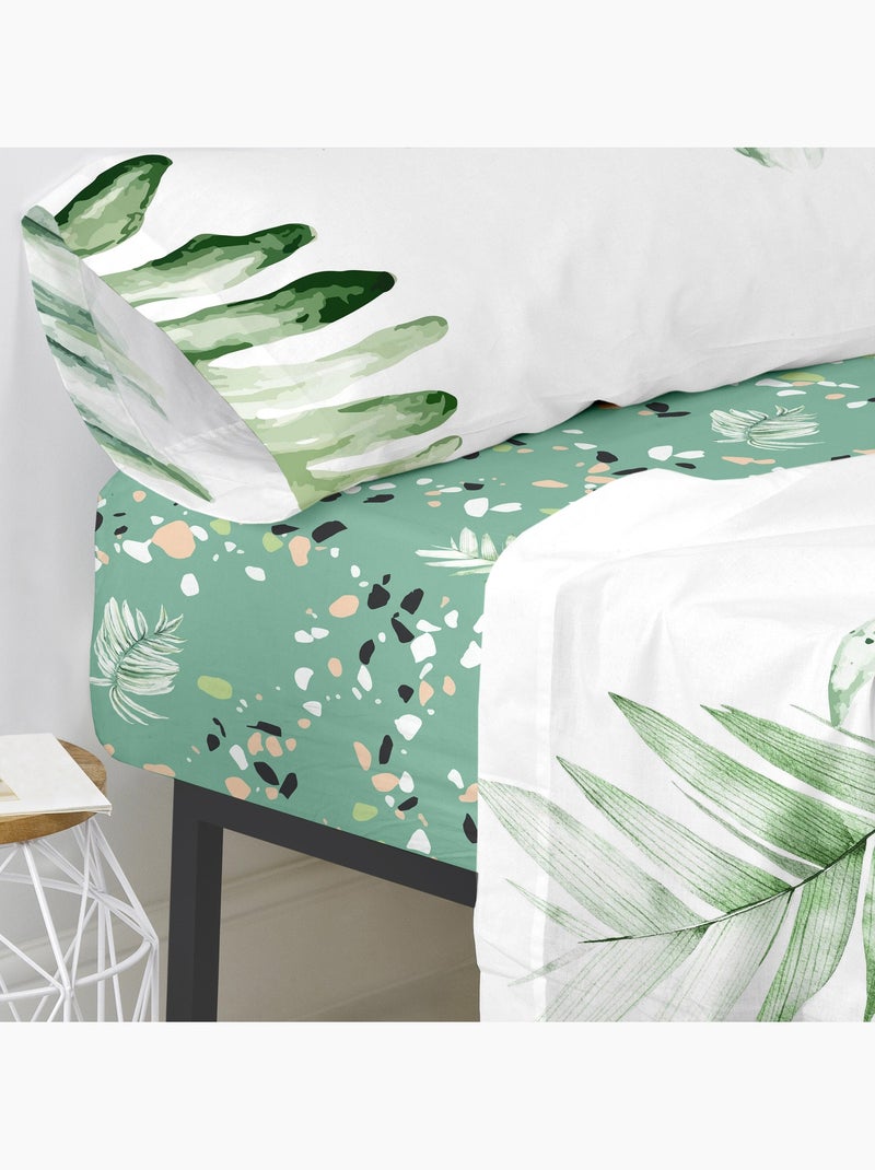 Drap-housse Delicate "Happyfriday" Multicolore - Kiabi