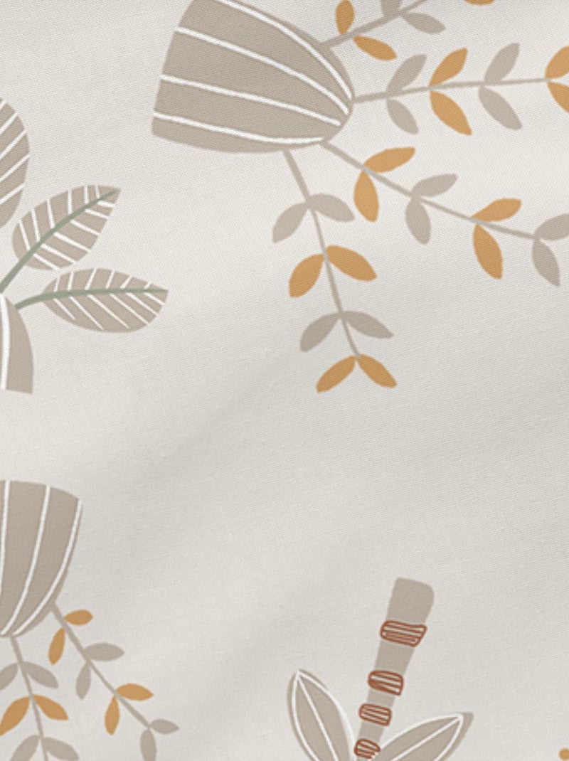 Drap-housse Dino family "Happyfriday" Blanc - Kiabi