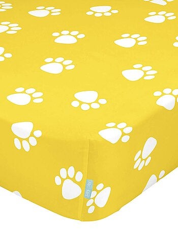 Drap-housse Dogs Lit Bébé "Happyfriday