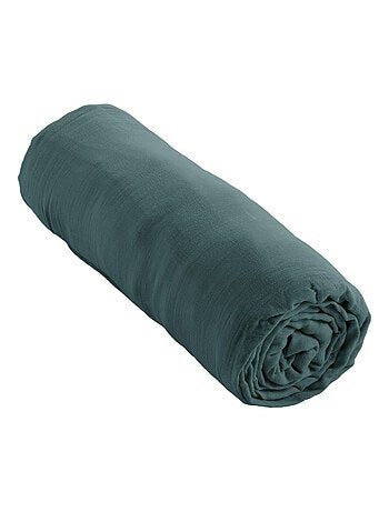 Drap-housse – Double Gaze de Coton 125 g/m² – Bonnet 30 cm - Gaïa