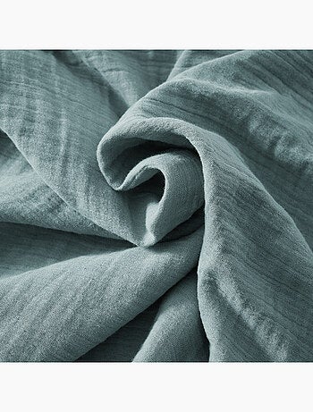 Drap-housse – Double Gaze de Coton 125 g/m² – Bonnet 30 cm - Gaïa