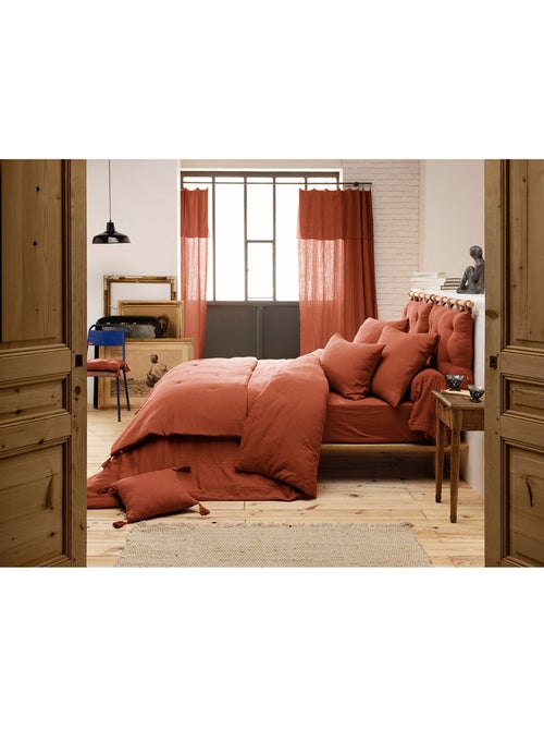 Drap-housse – Double Gaze de Coton 125 g/m² – Bonnet 30 cm - Gaïa - Kiabi Drap-housse – Double Gaze de Coton 125 g/m² – Bonnet 30 cm - Gaïa - Kiabi