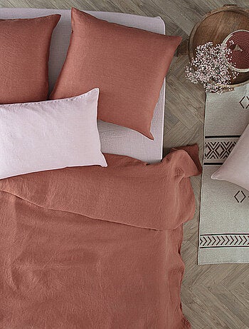 Drap housse en 100% lin