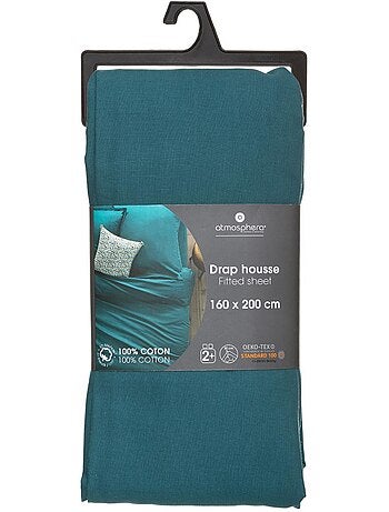 Drap-housse en coton CARINA