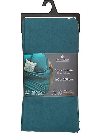 Drap-housse en coton CARINA