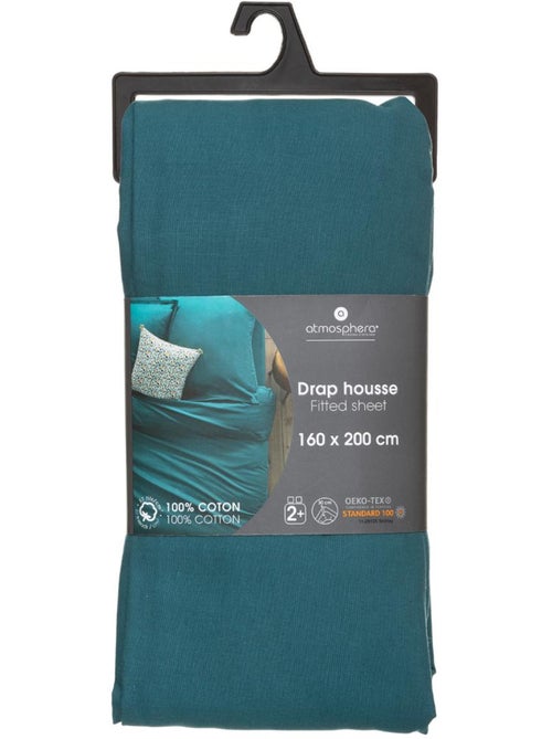 Drap-housse en coton CARINA - Kiabi Drap-housse en coton CARINA - Kiabi