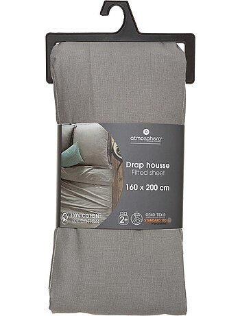 Drap-housse en coton CARINA