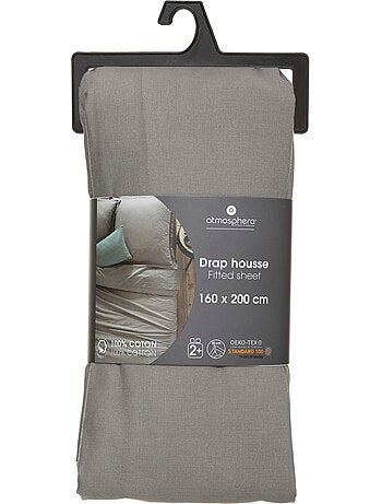 Drap-housse en coton CARINA