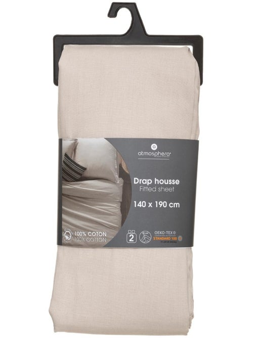 Drap-housse en coton CARINA - Kiabi Drap-housse en coton CARINA - Kiabi