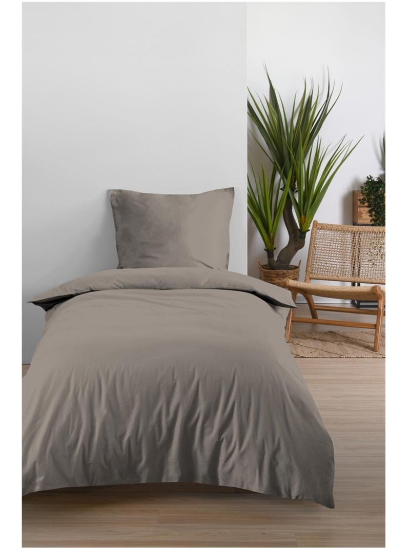 Drap housse en coton Eden Beige clair - Kiabi