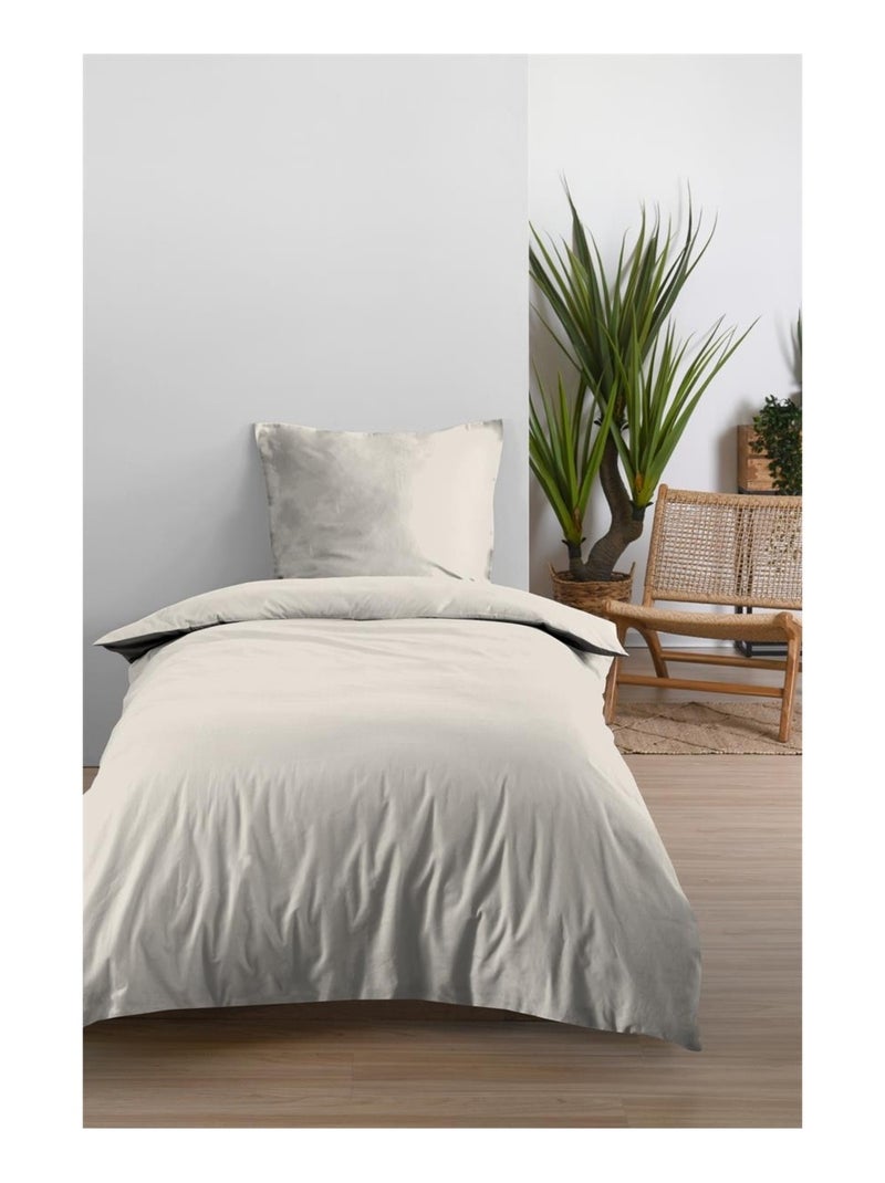 Drap housse en coton Eden Blanc - Kiabi
