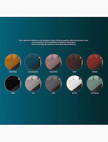 Drap housse en coton JERSEY, par Soleil d'ocre