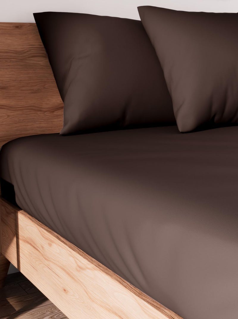 Drap housse en coton JERSEY, par Soleil d'ocre Marron - Kiabi