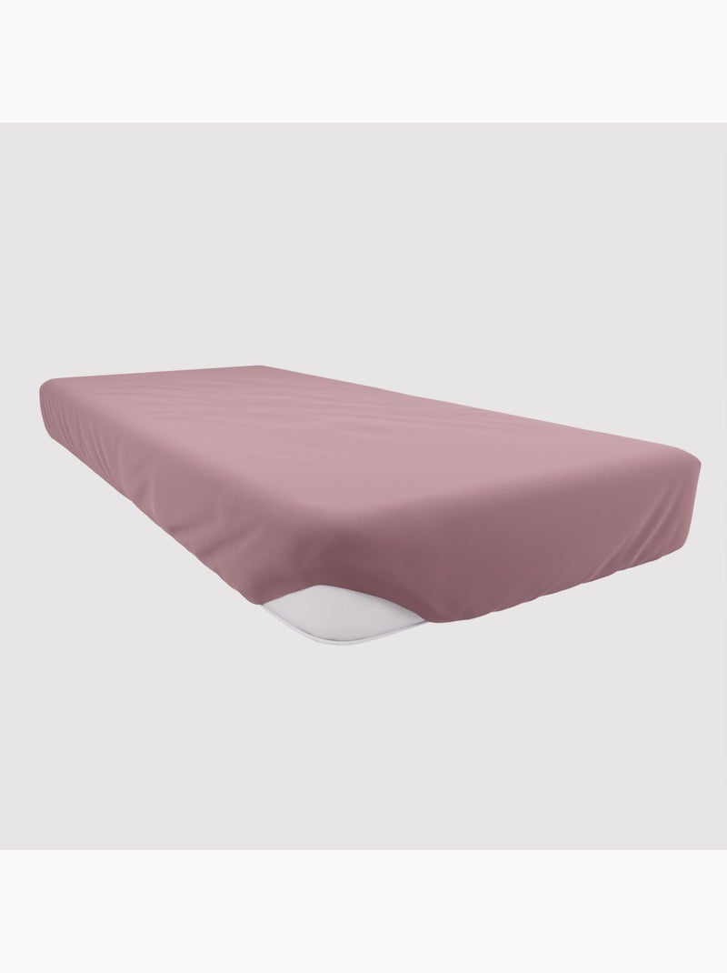 Drap housse en coton JERSEY, par Soleil d'ocre Rose - Kiabi