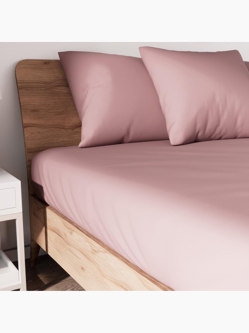 Drap housse en coton JERSEY, par Soleil d'ocre Rose - Kiabi