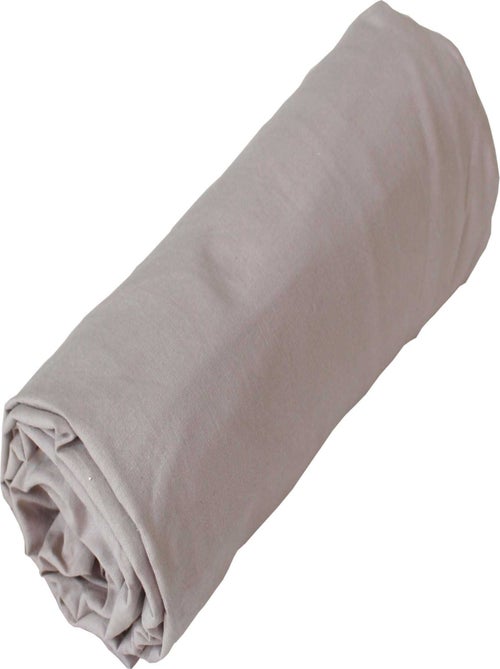 Drap housse en coton Lavé Oekotex - Kiabi