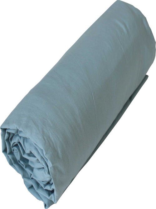 Drap housse en coton Lavé Oekotex - Kiabi