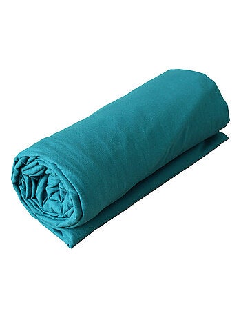 Drap housse en coton lavé oekotex