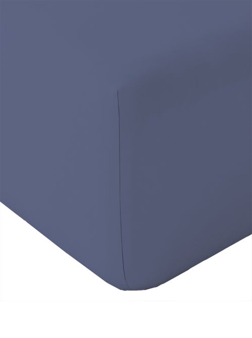 Drap housse en coton Lavé Oekotex - Kiabi