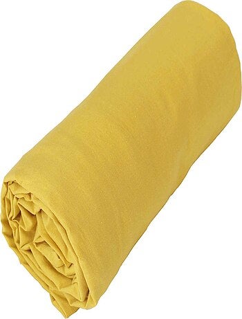 Drap housse en coton Lavé Oekotex