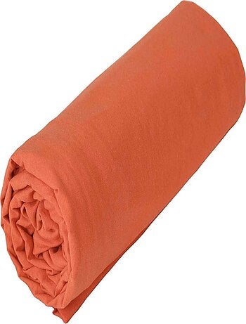 Drap housse en coton Lavé Oekotex