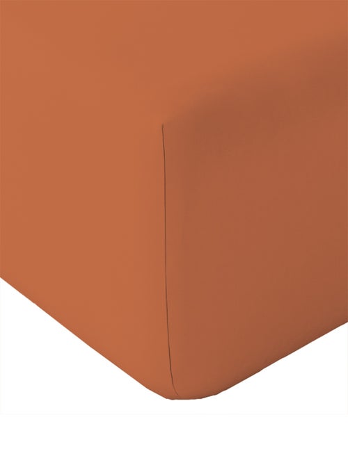 Drap housse en coton Lavé Oekotex - Kiabi