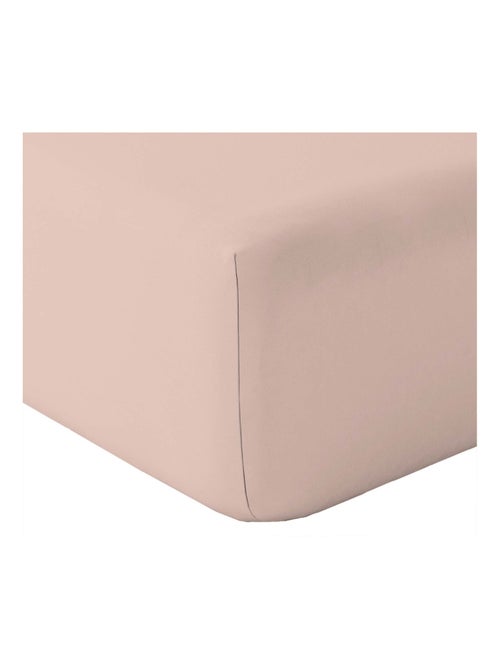 Drap housse en coton Lavé Oekotex - Kiabi