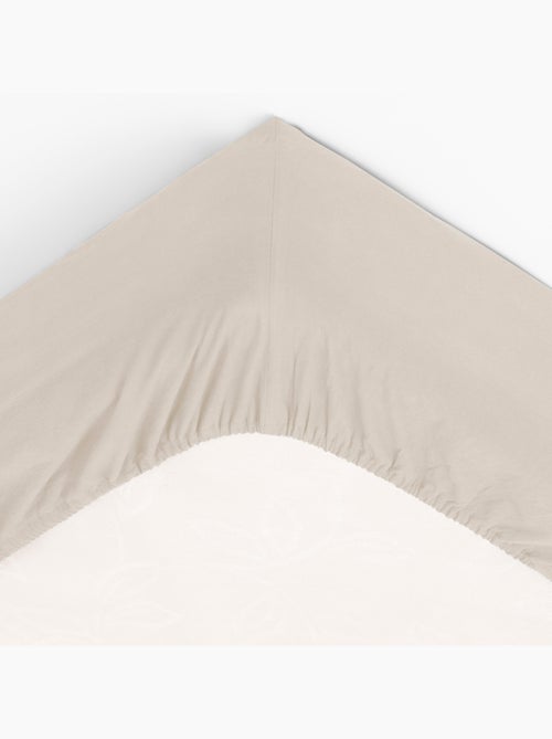 Drap-housse en coton lavé VILMA - Kiabi Drap-housse en coton lavé VILMA - Kiabi