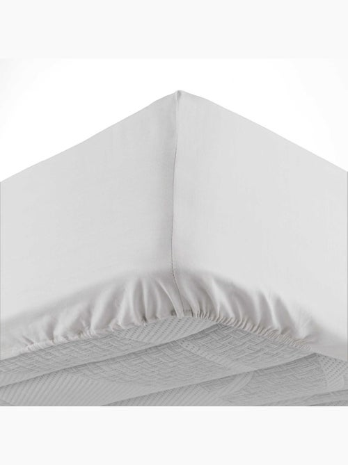 Drap housse en coton Line - Kiabi