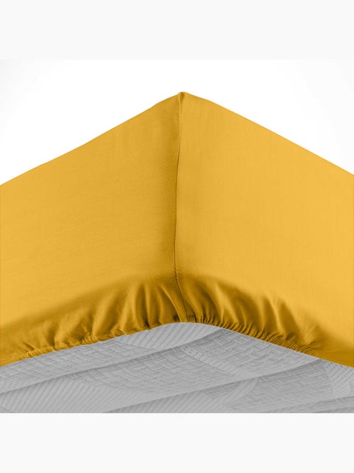 Drap housse en coton Line - Kiabi