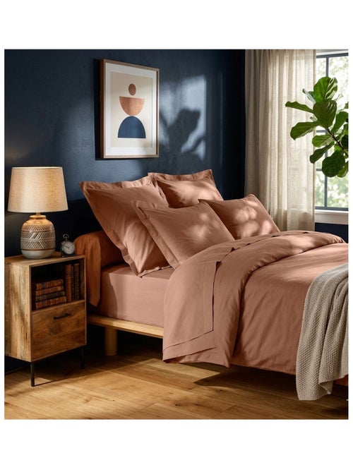 Drap housse en coton Line - Kiabi