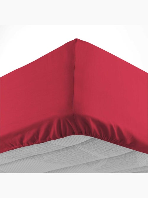 Drap housse en coton Line - Kiabi