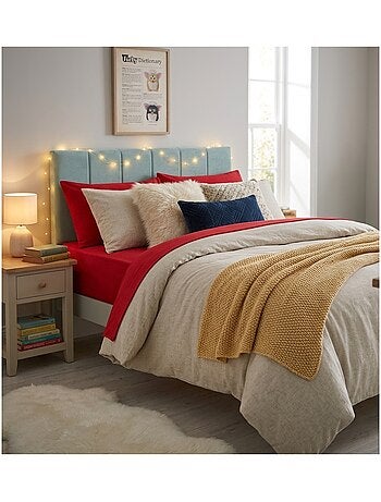Drap housse en coton Line